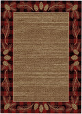 Mayberry Rugs Hearthside Abbeville Red Area Rug – Rustic Cabin Lodge Rug Mayberry Rug