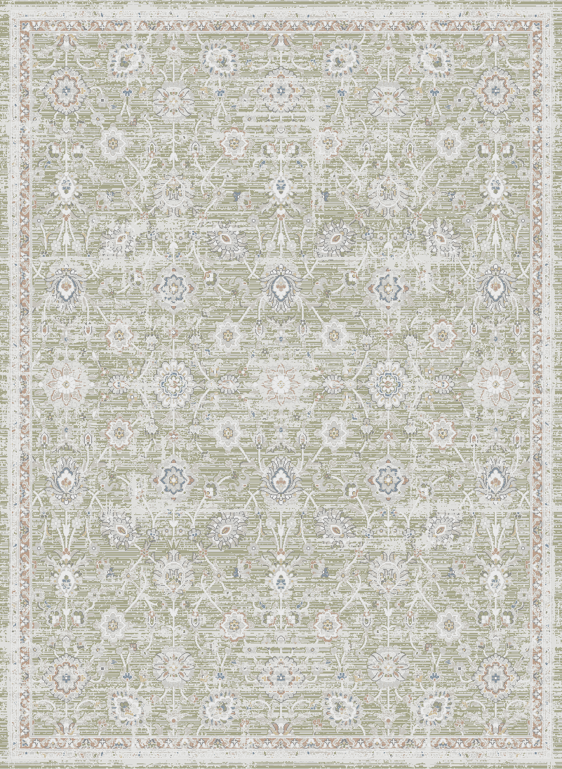 Mayberry Rugs Carlisle Geneva Sage Area Rug – Traditional Home Decor Rug Mayberry Rug