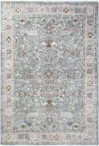 Mayberry Rugs Windsor Manchester Blue Area Rug – Traditional Home Decor Rug Mayberry Rug