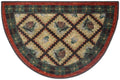 Mayberry Rugs Cozy Cabin Pleasant Pine Beige Area Rug – Rustic Cabin Lodge Rug Mayberry Rug