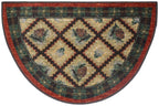 Mayberry Rugs Cozy Cabin Pleasant Pine Beige Area Rug – Rustic Cabin Lodge Rug Mayberry Rug