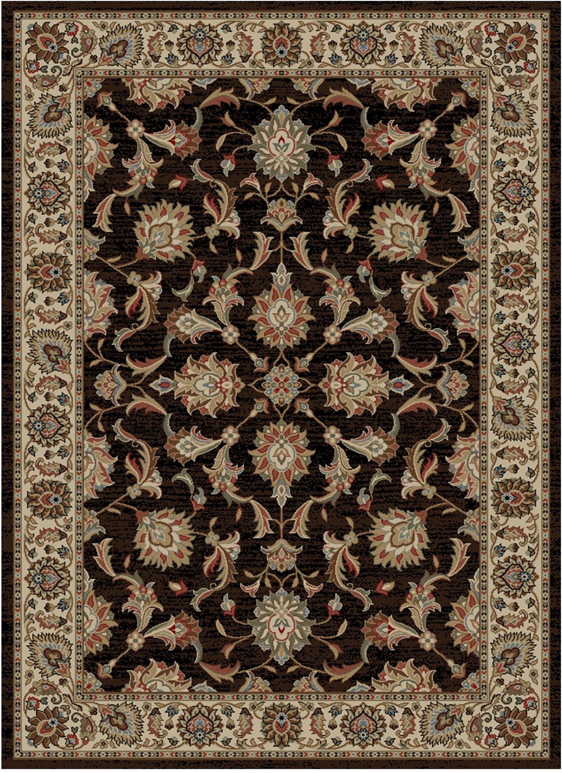 Mayberry Rugs Home Town Ambassador Ebony Area Rug – Traditional Home Decor Rug Mayberry Rug