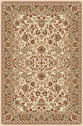Mayberry Rugs Heritage II Elegant Keshan Ivory Area Rug – Traditional Persian Rug Mayberry Rug