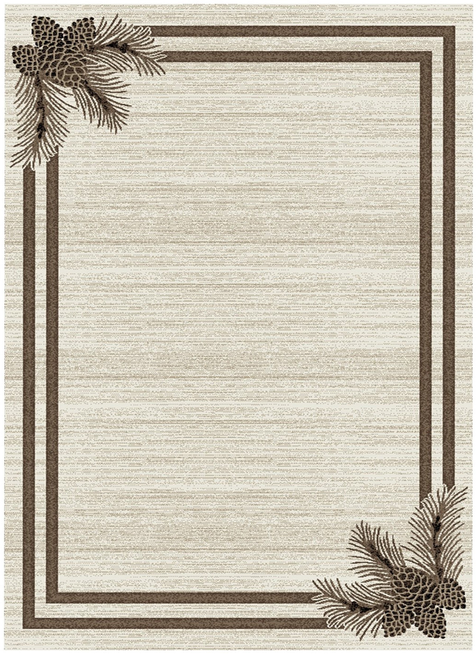 Mayberry Rugs Tacoma Bowes Branch Multi Area Rug – Rustic Lodge Rug Mayberry Rug