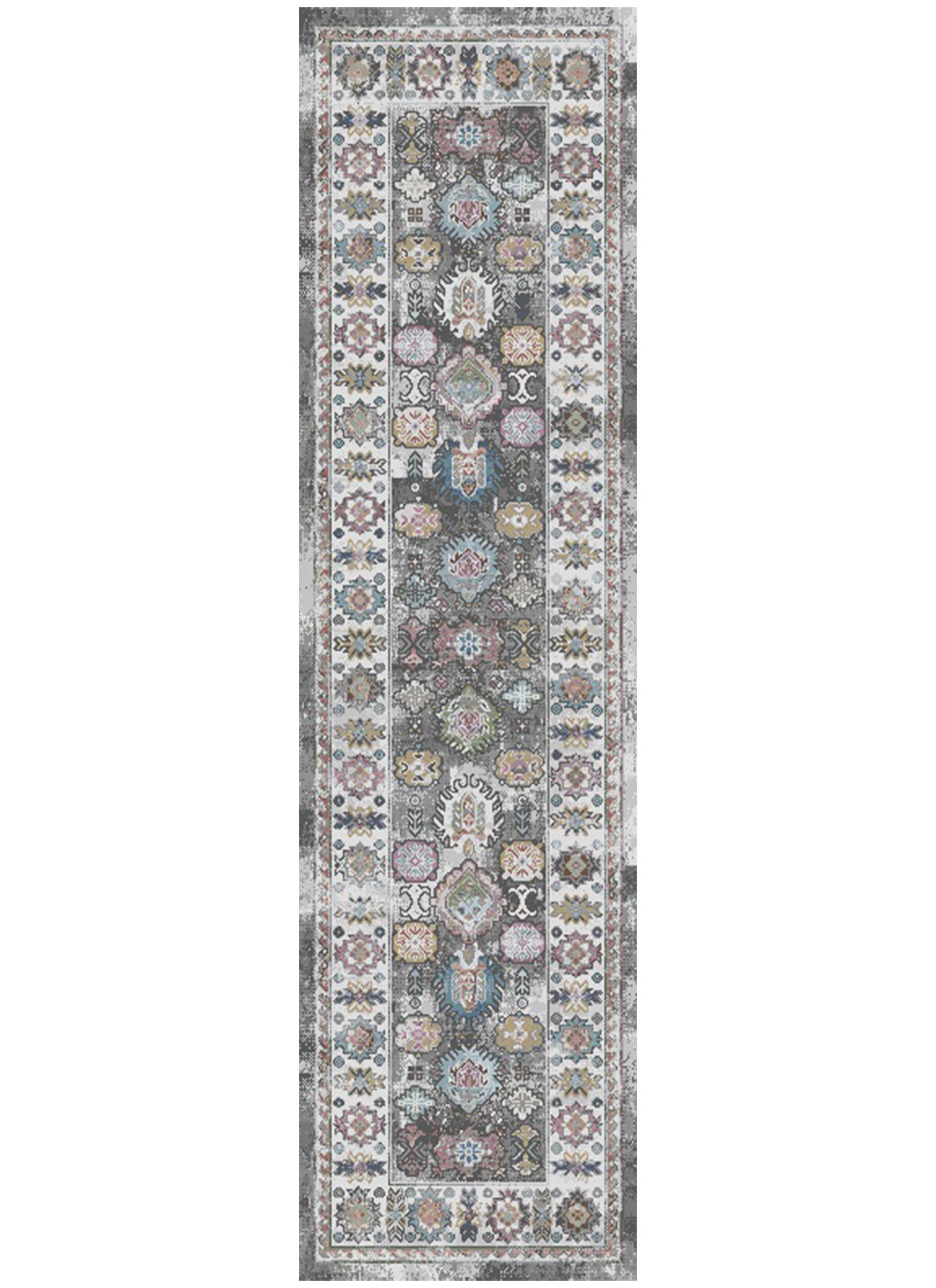 Mayberry Rugs Monaco Renata Gray Area Rug – Traditional Home Decor Rug Mayberry Rug