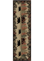 Mayberry Rugs American Destination Happy Valley Multi – Rustic Lodge Area Rug Mayberry Rug