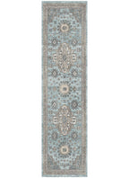 Mayberry Rugs Athens Tripoli Blue Area Rug – Traditional Home Decor Rug Mayberry Rug