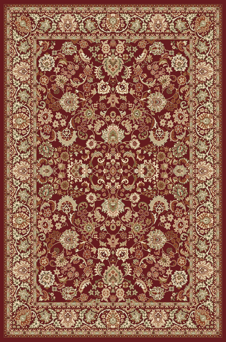 Mayberry Rugs Heritage II Elegant Keshan Red Area Rug – Traditional Persian Rug Mayberry Rug