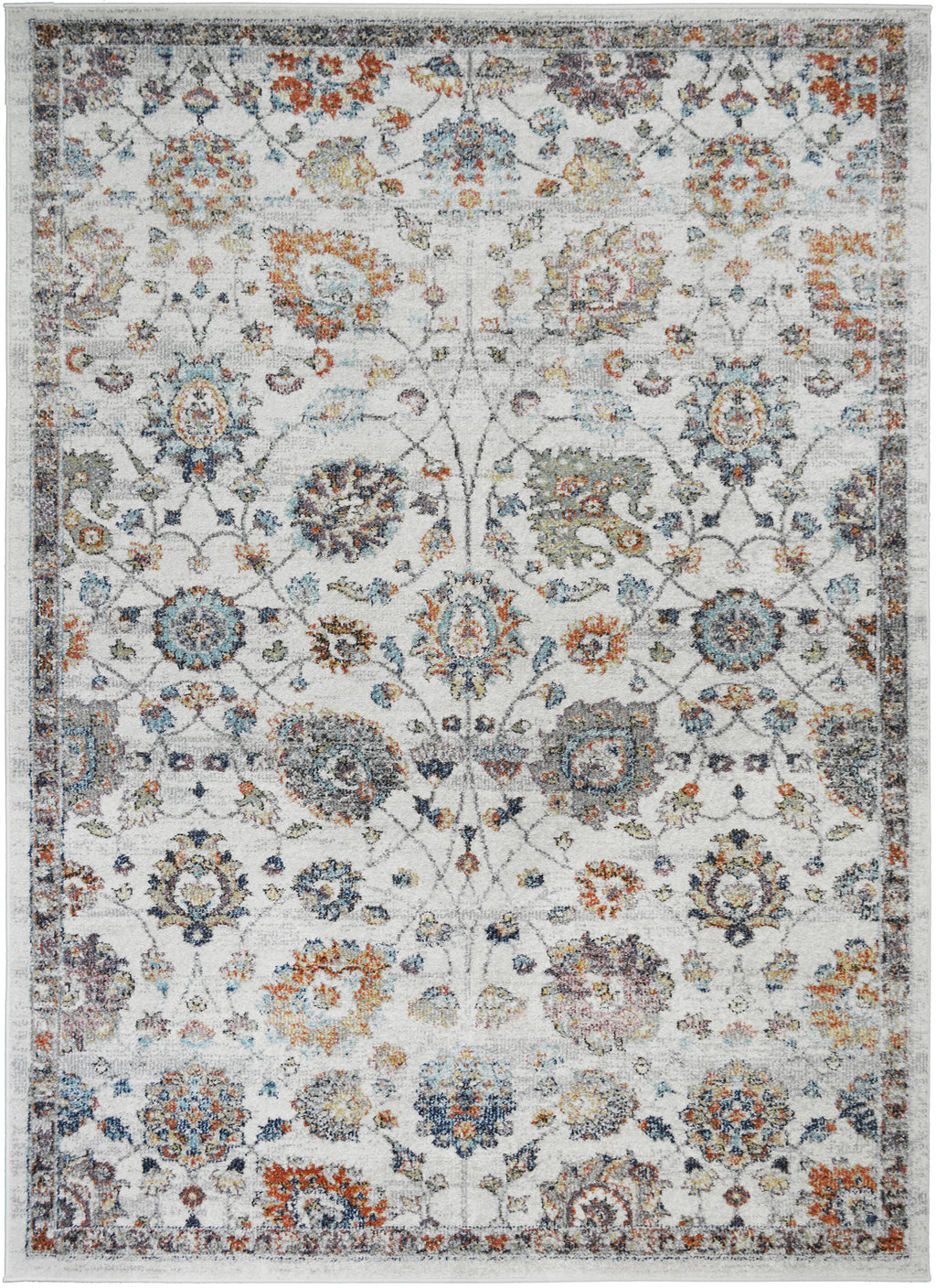 Mayberry Rugs Monaco Arlette Ivory Area Rug – Traditional Home Decor Rug Mayberry Rug