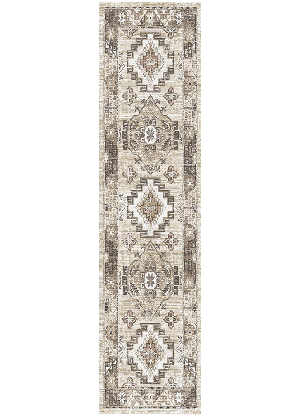 Mayberry Rugs Athens Santana Ivory Area Rug – Traditional Home Decor Rug Mayberry Rug