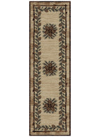 Mayberry Rugs American Destination Greensboro Brown – Rustic Lodge Area Rug Mayberry Rug
