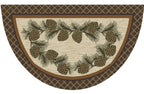 Mayberry Rugs Cozy Cabin Broken Branch Multi Area Rug – Rustic Cabin Lodge Rug Mayberry Rug