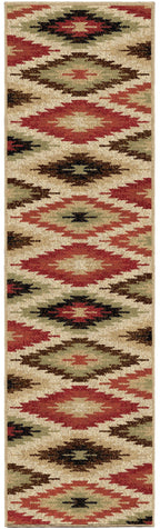 Mayberry Rugs Lodge King Las Cruces Multi Area Rug – Southwestern Lodge Rug Mayberry Rug
