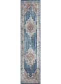 Mayberry Rugs Monaco Antonella Blue Area Rug – Traditional Home Decor Rug Mayberry Rug