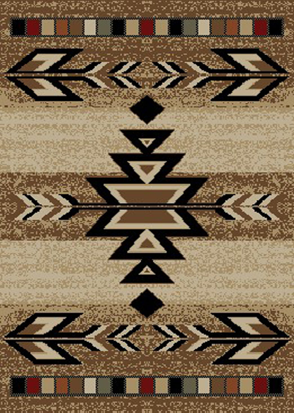 Mayberry Rugs Hearthside Rio Grande Antique Area Rug – Southwestern Lodge Rug Mayberry Rug