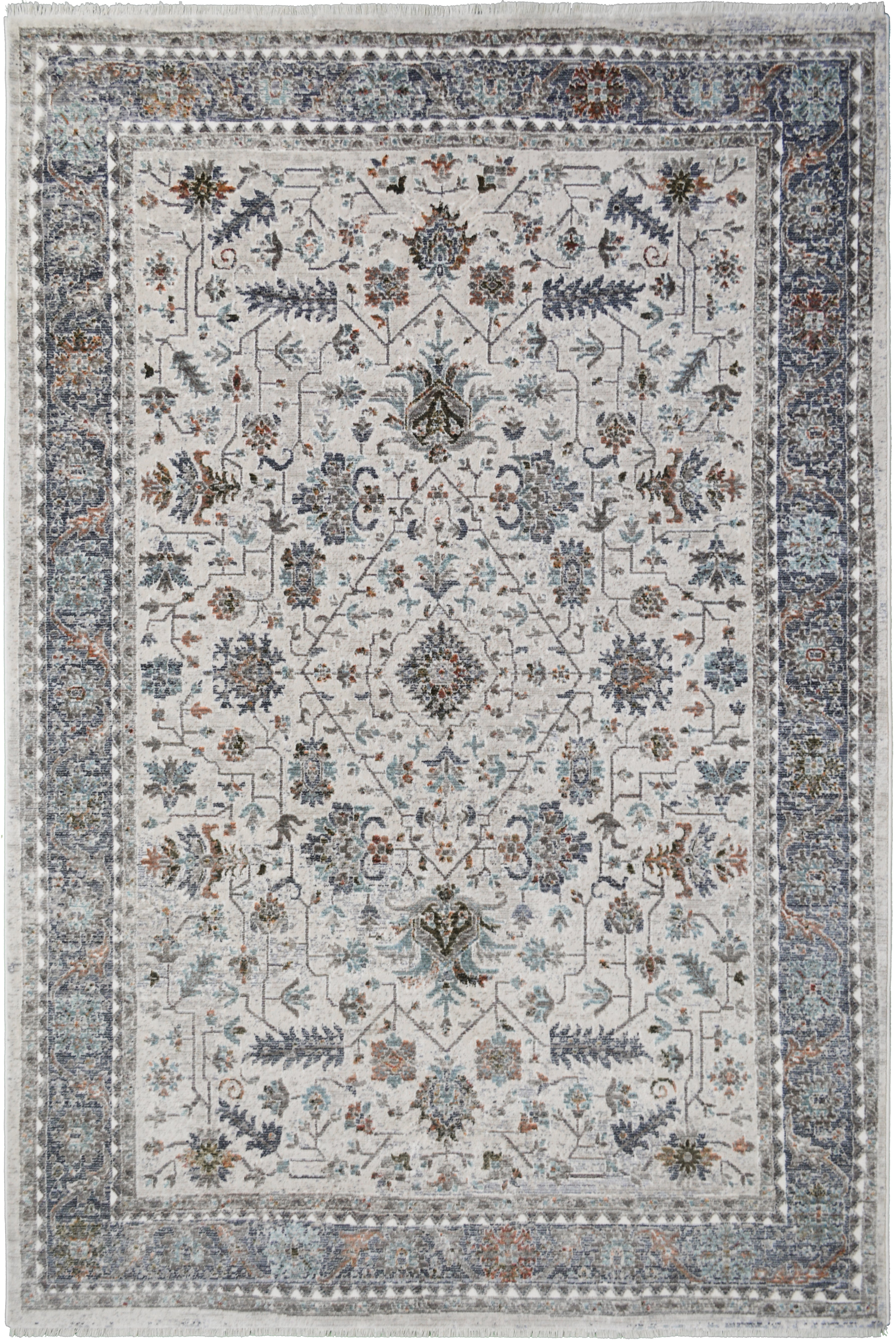 Mayberry Rugs Windsor Manchester Ivory Area Rug – Traditional Home Decor Rug Mayberry Rug