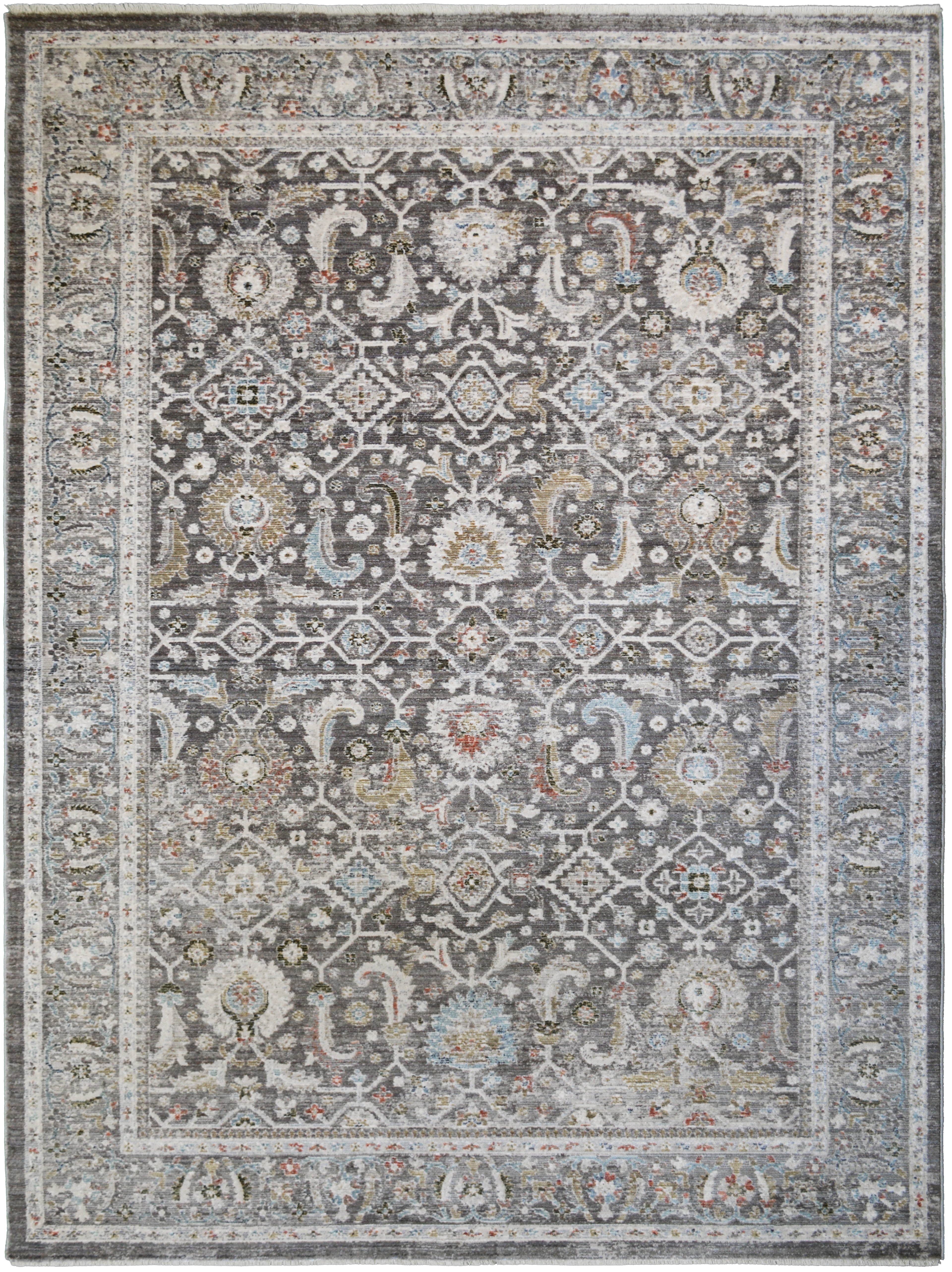 Mayberry Rugs Windsor Laurent Brown Area Rug – Traditional Home Decor Rug Mayberry Rug