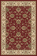 Mayberry Rugs Heritage II Royal Keshan Red Area Rug – Traditional Persian Rug Mayberry Rug