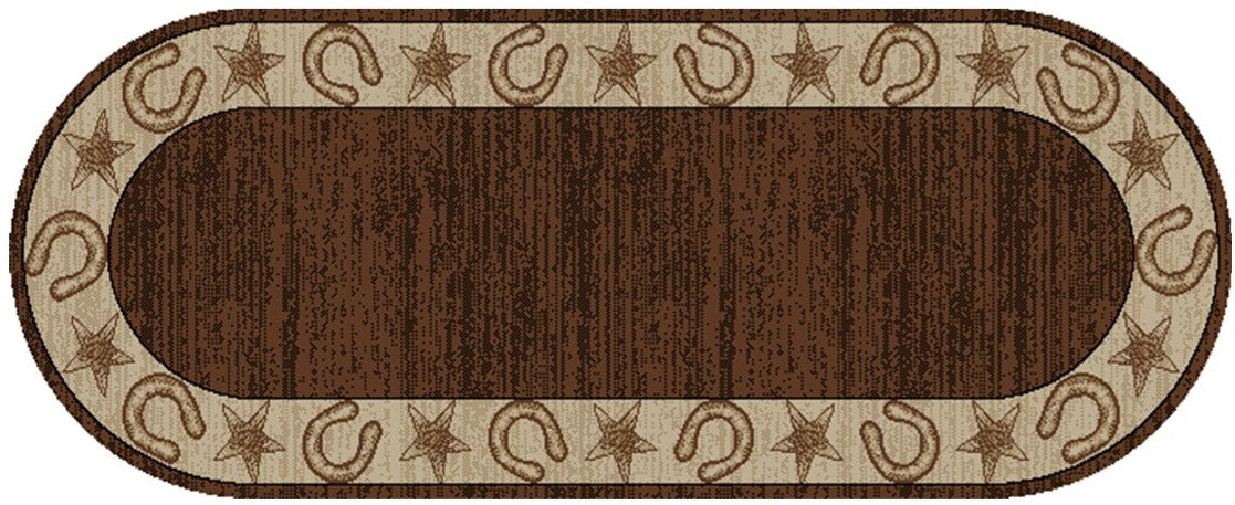 Mayberry Rugs American Destination Midland Brown – Rustic Lodge Area Rug Mayberry Rug