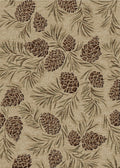 Mayberry Rugs American Destination Pine Grove Antique Area Rug – Rustic Lodge Rug Mayberry Rug