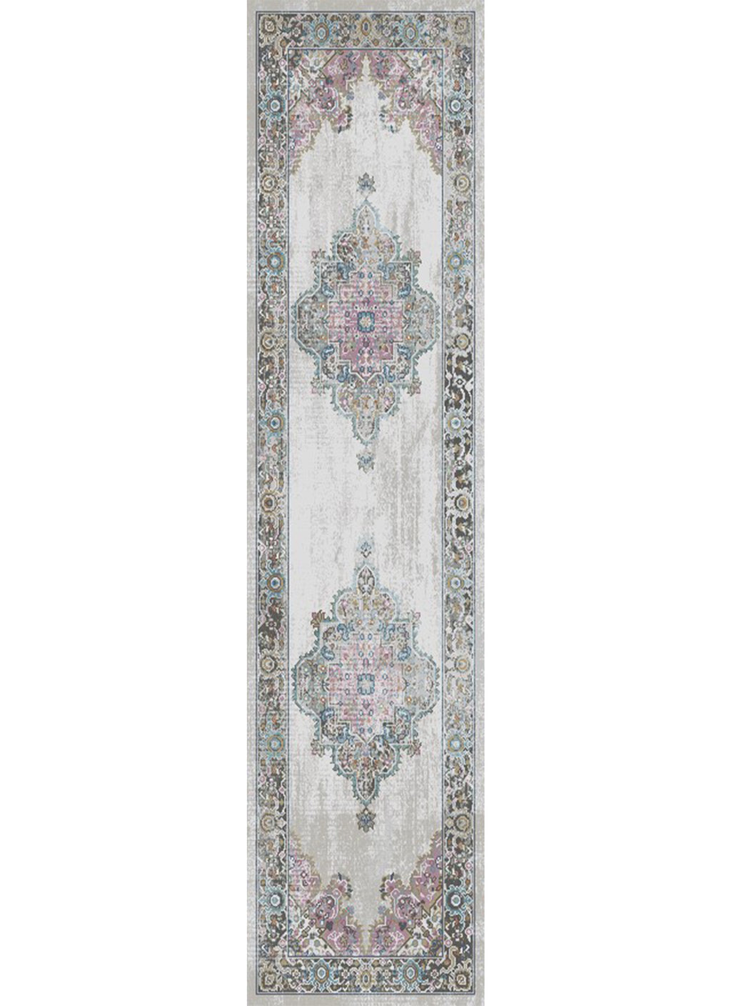 Mayberry Rugs Monaco Antonella Ivory Area Rug – Traditional Home Decor Rug Mayberry Rug