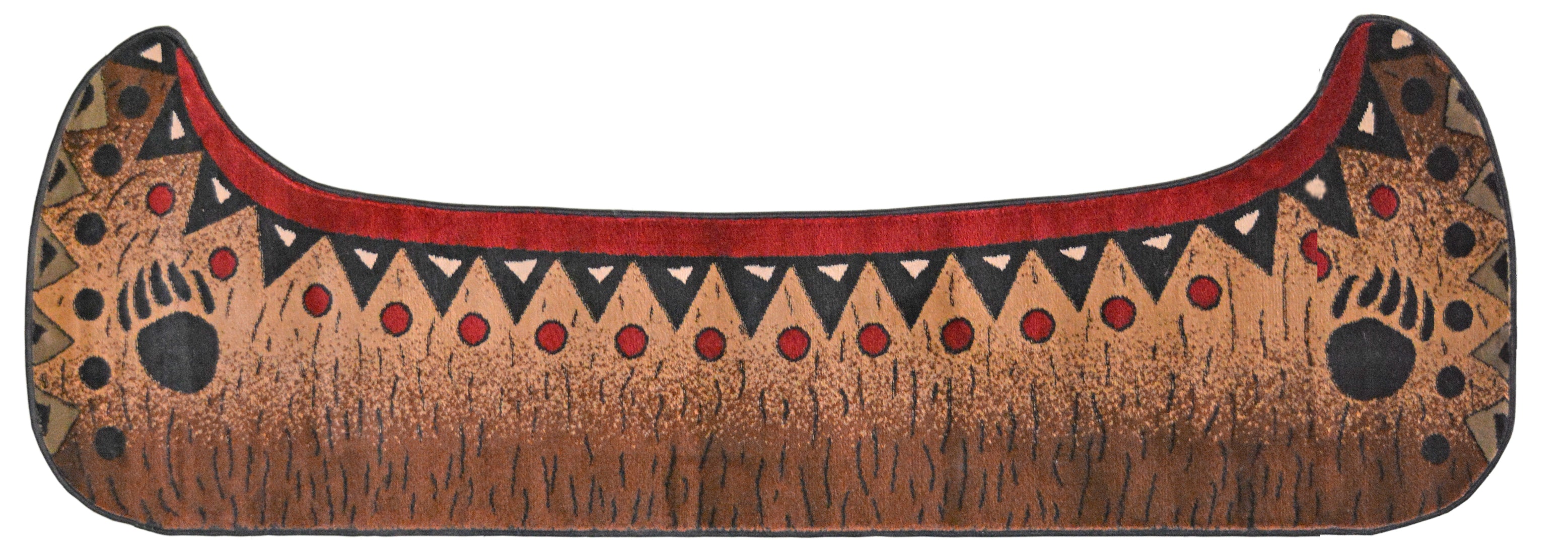 Mayberry Rugs American Destination Etowah Multi – Rustic Lodge Area Rug Mayberry Rug