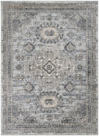 Mayberry Rugs Athens Tripoli Blue Area Rug – Traditional Home Decor Rug Mayberry Rug