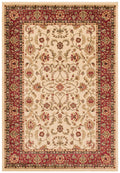 Mayberry Rugs Home Town Classic Keshan Beige Area Rug – Traditional Persian Rug Mayberry Rug