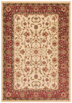 Mayberry Rugs Home Town Classic Keshan Beige Area Rug – Traditional Persian Rug Mayberry Rug