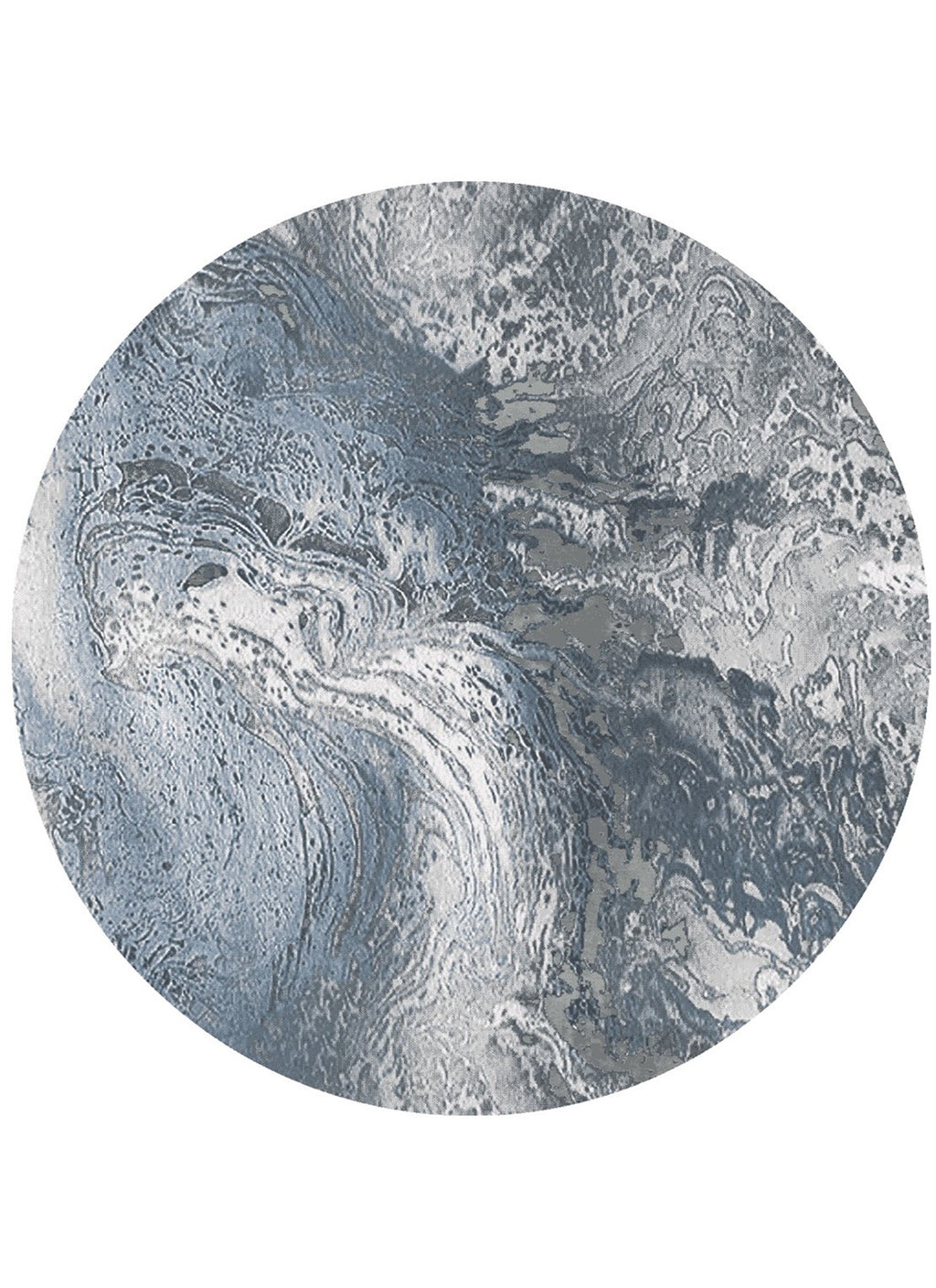 Mayberry Rugs Everest Splash Blue Area Rug – Modern Casual Rug Mayberry Rug