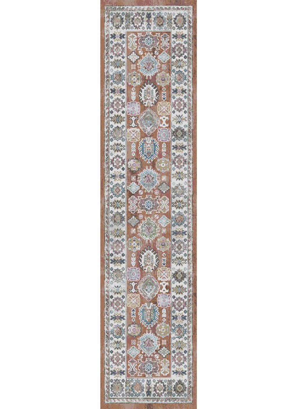 Mayberry Rugs Monaco Renata Rust Area Rug – Traditional Home Decor Rug Mayberry Rug