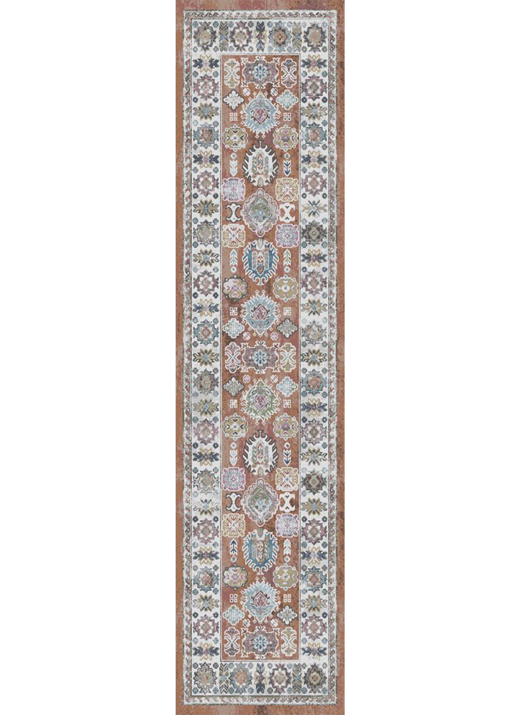 Mayberry Rugs Monaco Renata Rust Area Rug – Traditional Home Decor Rug Mayberry Rug