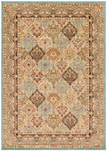 Mayberry Rugs Home Town Panel Kerman Cloude Area Rug – Traditional Persian Rug Mayberry Rug