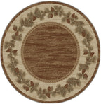 Mayberry Rugs Hearthside Mountain View Brown Area Rug – Mountain Lodge Rug Mayberry Rug