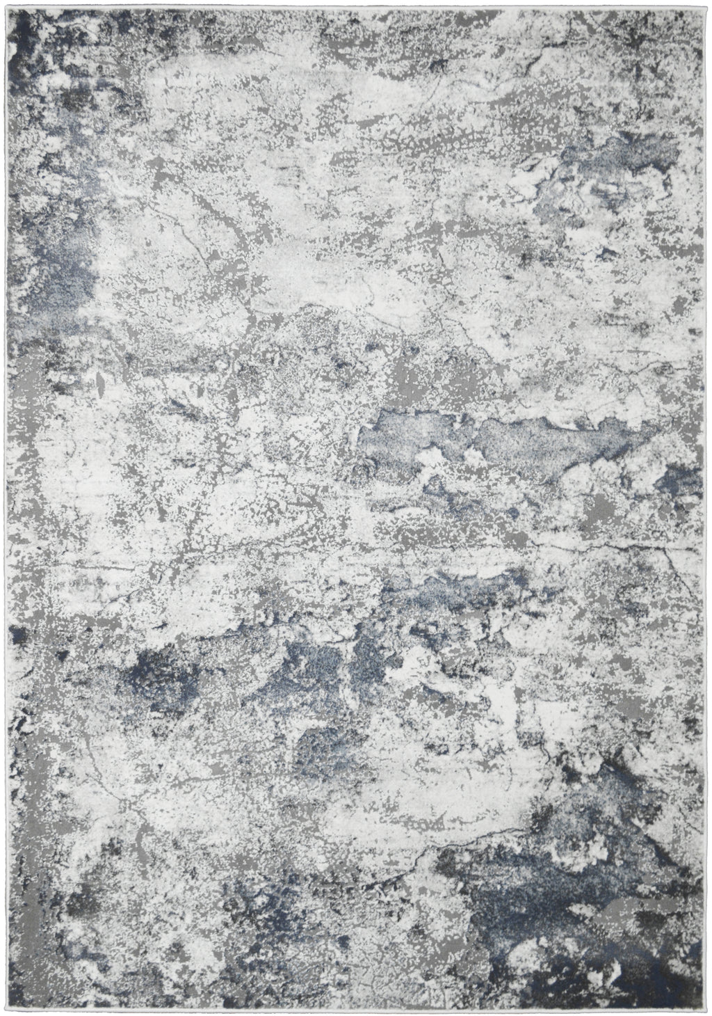Mayberry Rugs Everest Quartz Blue Area Rug – Modern Casual Rug Mayberry Rug