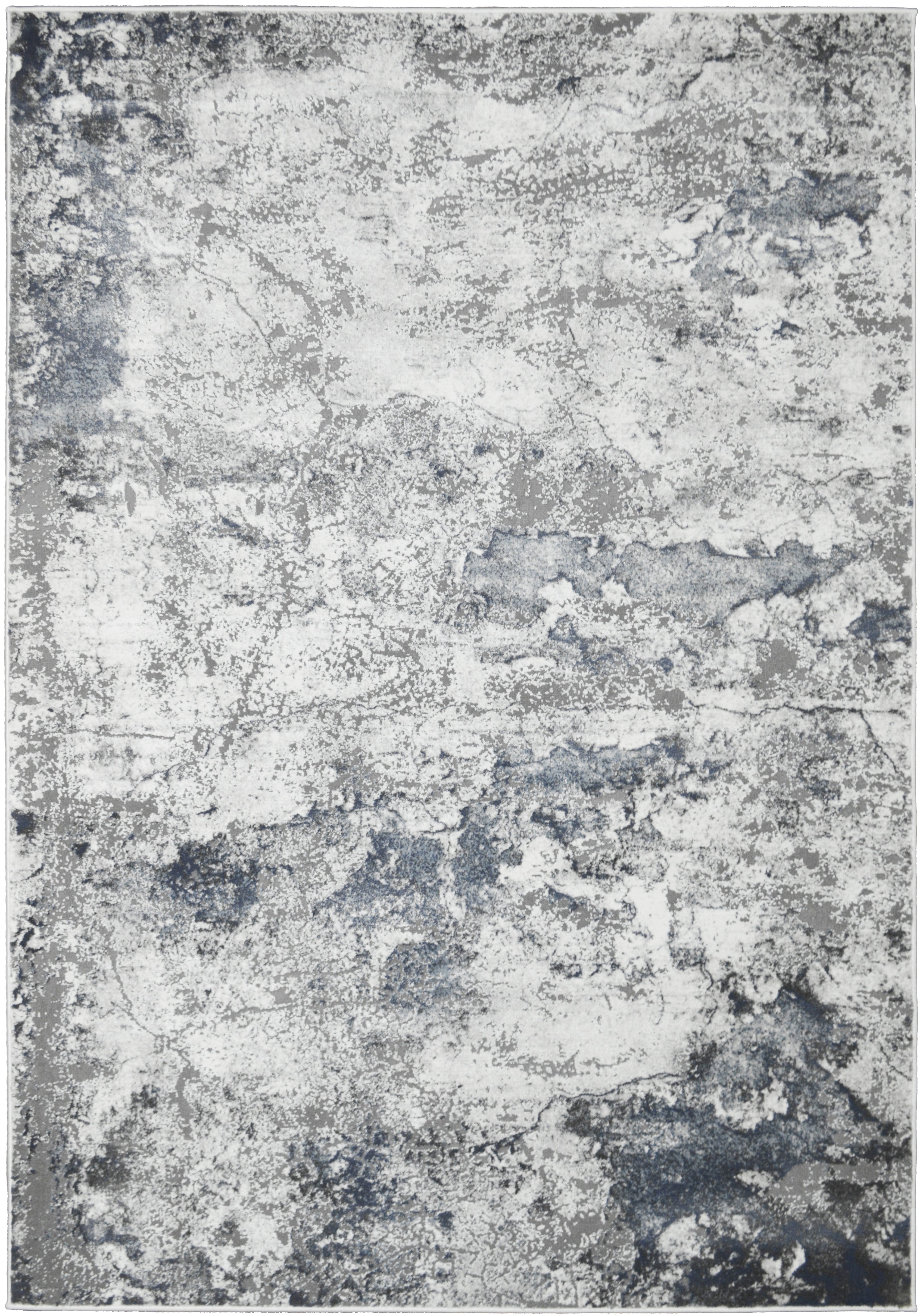 Mayberry Rugs Everest Quartz Blue Area Rug – Modern Casual Rug Mayberry Rug