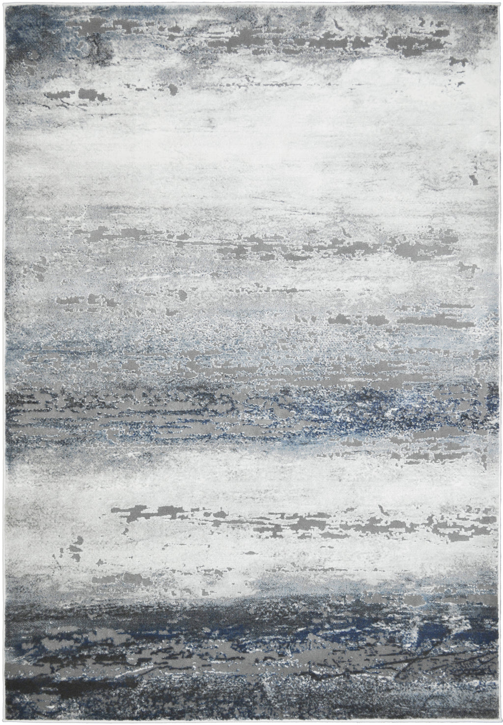 Mayberry Rugs Everest Nova Blue Area Rug – Modern Casual Rug Mayberry Rug
