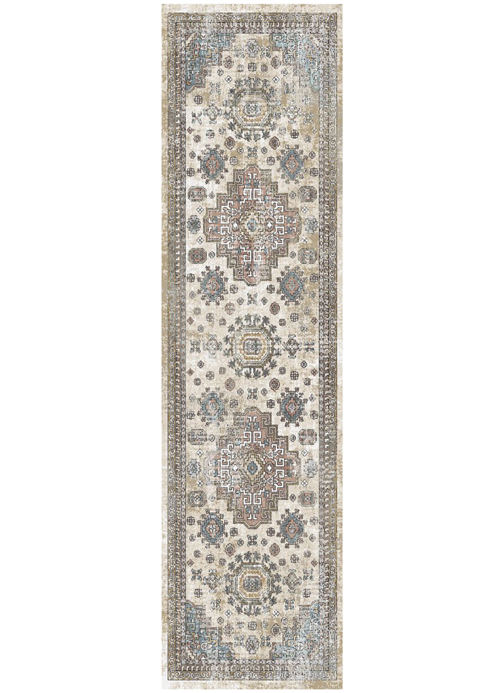 Mayberry Rugs Athens Tripoli Taupe Area Rug – Traditional Home Decor Rug Mayberry Rug