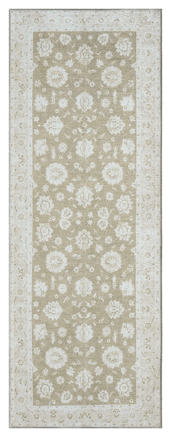 Mayberry Rugs Vintage Zagora Beige Area Rug – Distressed Traditional Rug Mayberry Rug