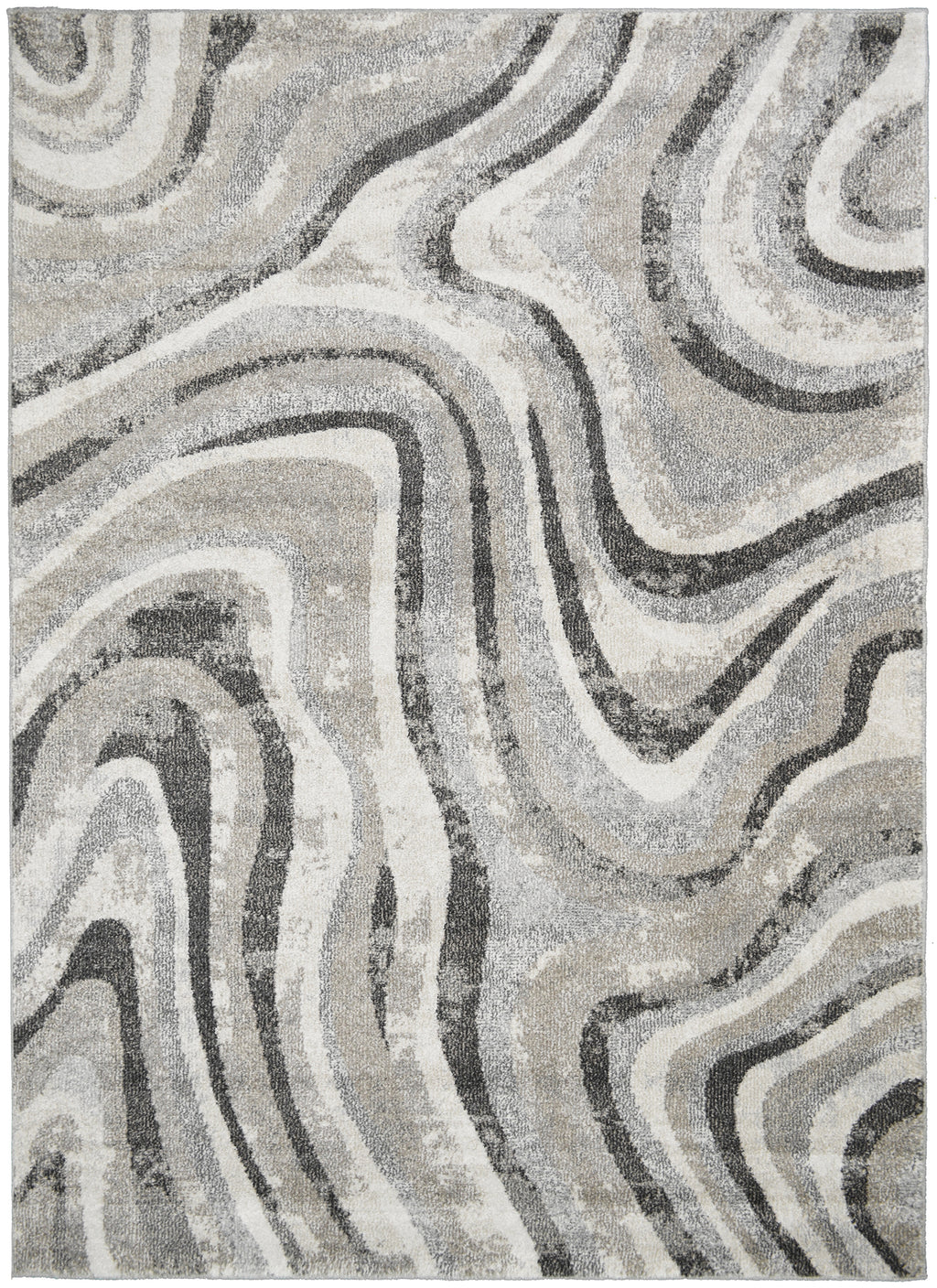 Mayberry Rugs Monaco Ursula Gray Area Rug – Traditional Home Decor Rug Mayberry Rug