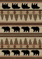 Mayberry Rugs Hearthside Appalachian Beige Area Rug – Mountain Lodge Rug Mayberry Rug