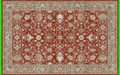 Mayberry Rugs Plymouth Scarlett Red Area Rug – Traditional Home Decor Rug Mayberry Rug