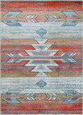 Mayberry Rugs Tacoma Santa Rosa Multi Area Rug – Southwestern Lodge Rug Mayberry Rug