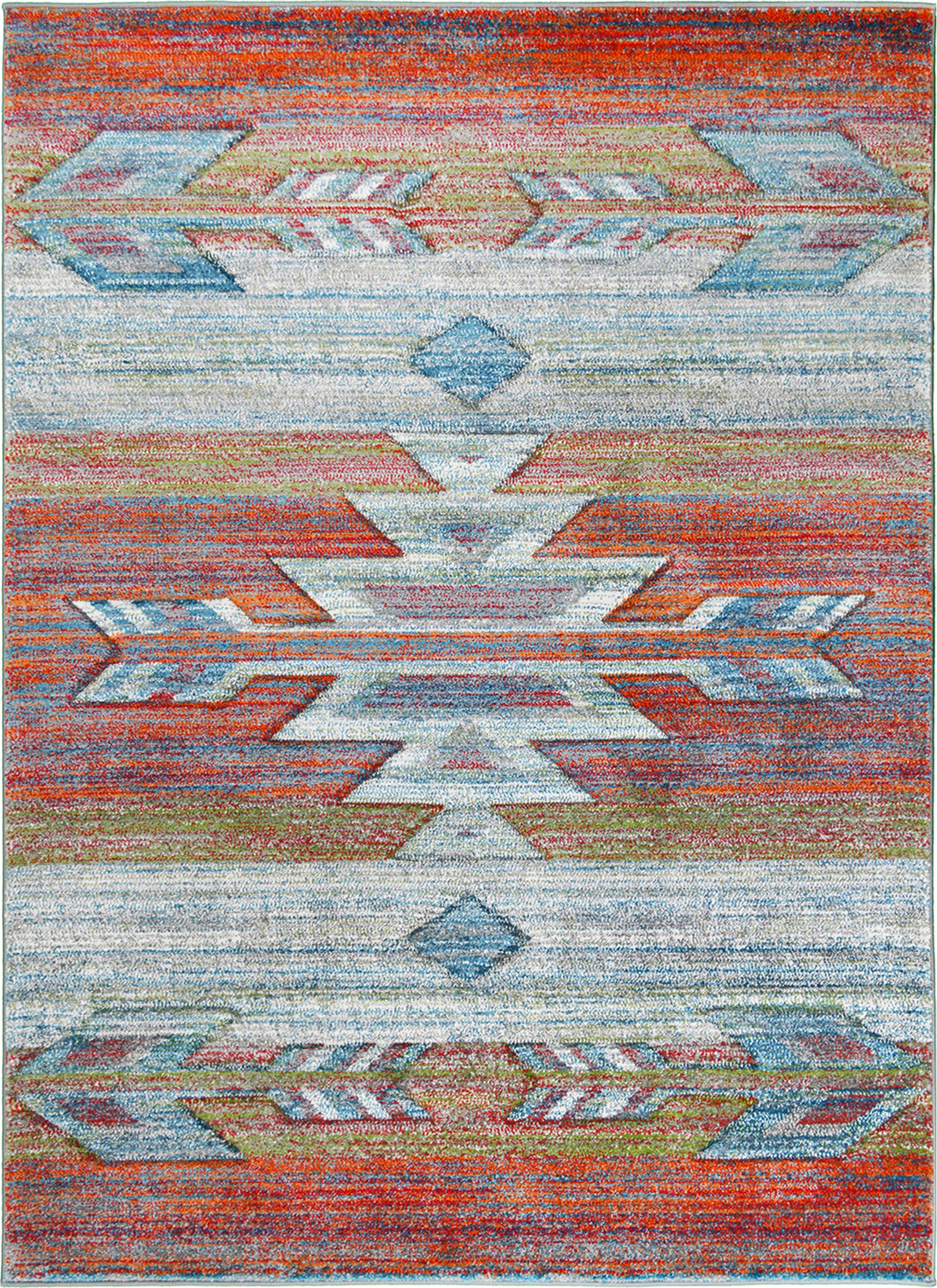Mayberry Rugs Tacoma Santa Rosa Multi Area Rug – Southwestern Lodge Rug Mayberry Rug