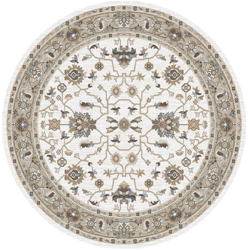 Mayberry Rugs Athens Thessalonica Ivory Area Rug – Traditional Home Decor Rug Mayberry Rug