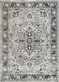 Mayberry Rugs Rhapsody Sutton Gray Area Rug – Modern Casual Rug Mayberry Rug