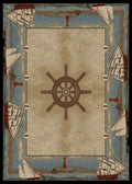 Mayberry Rugs American Destination Key West Multi Area Rug – Coastal Lodge Rug Mayberry Rug