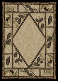 Mayberry Rugs American Destination Brasstown Bald Multi – Rustic Lodge Area Rug Mayberry Rug