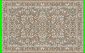 Mayberry Rugs Plymouth Scarlett Brown Area Rug – Traditional Home Decor Rug Mayberry Rug