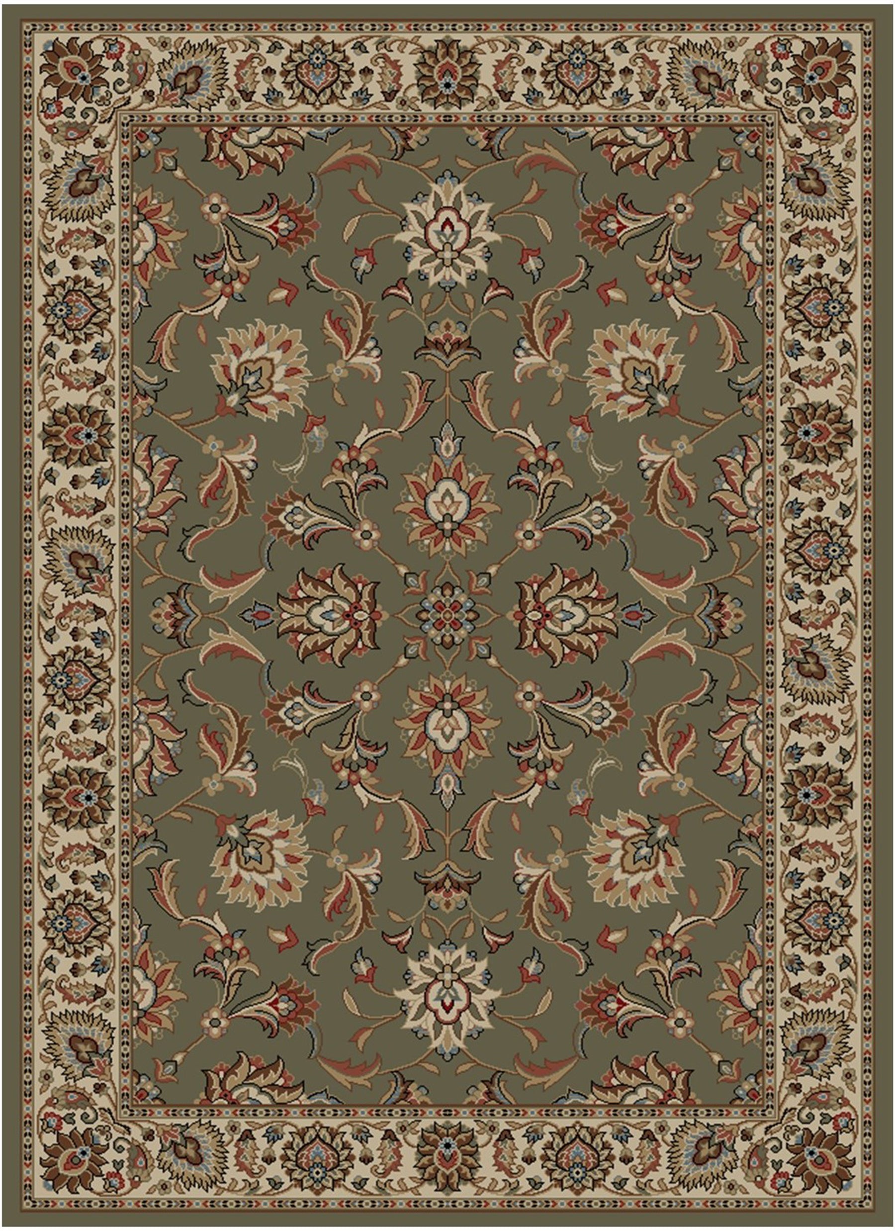 Mayberry Rugs Home Town Ambassador Sage Area Rug – Traditional Home Decor Rug Mayberry Rug